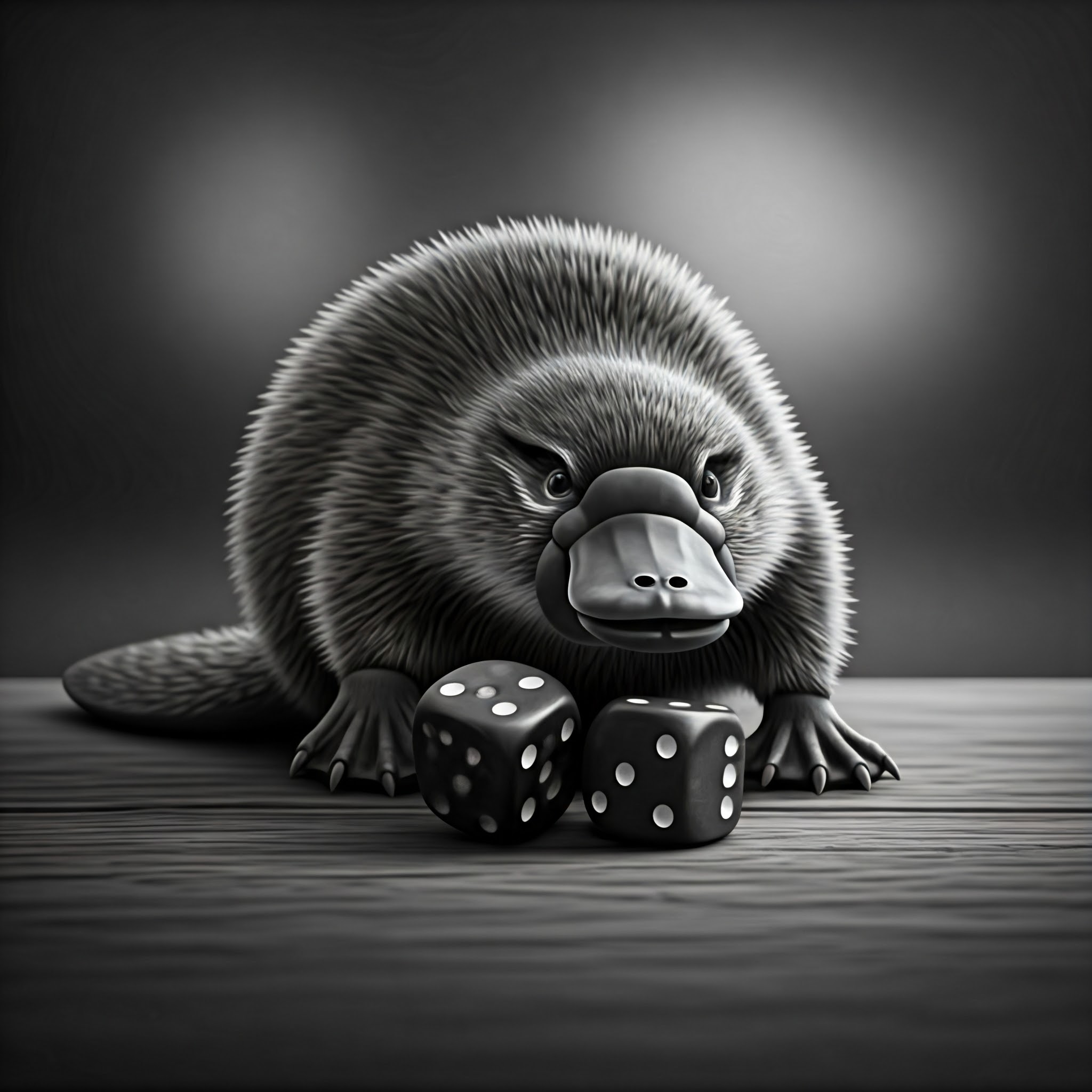 A Statypus Playing Dice