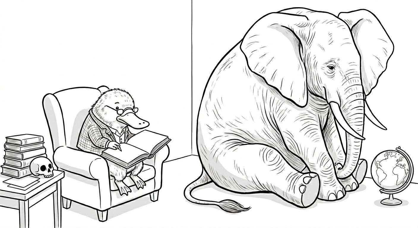 A Statypus Ignoring the Elephant in the Room