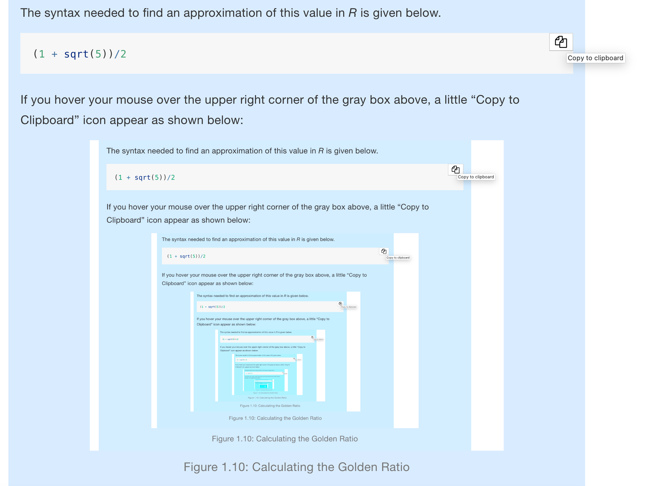 Calculating the Golden Ratio