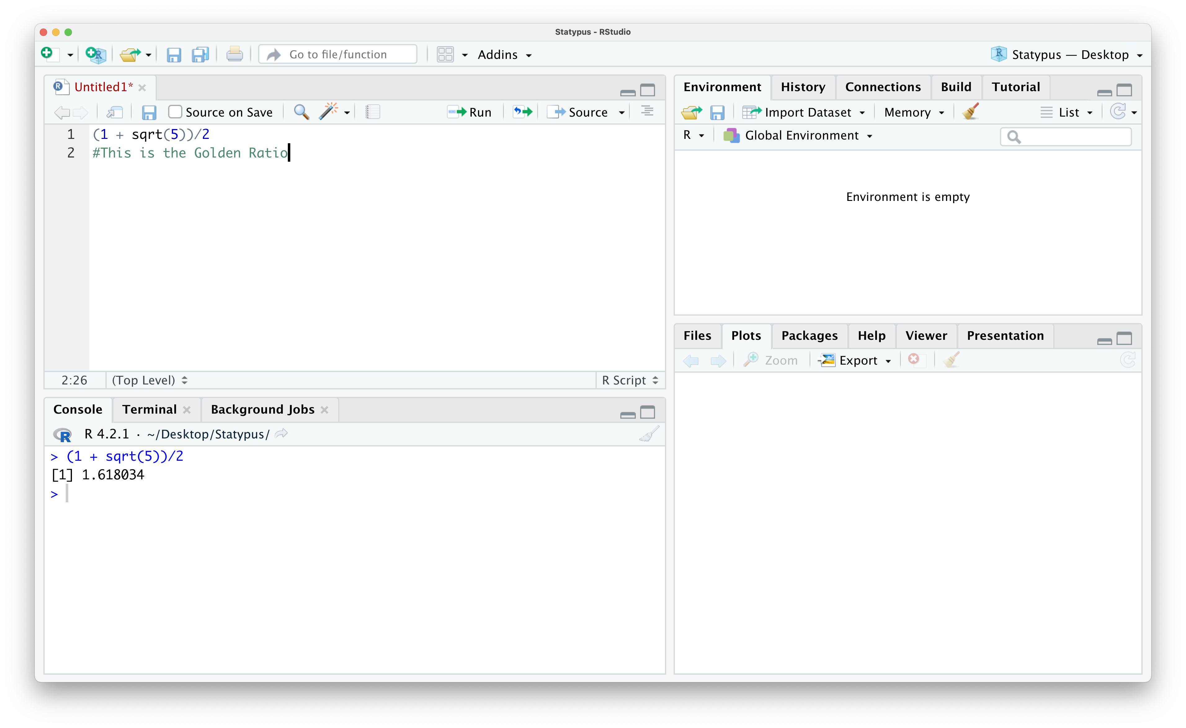 Annotating Our First Script
