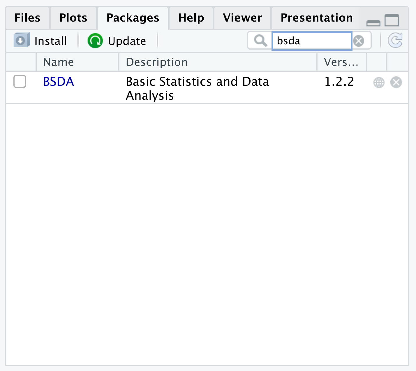 Mispelling a Package Name